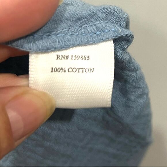 Bobi Los Angeles spaghetti straps river dress size XL 100% cotton - Picture 9 of 9